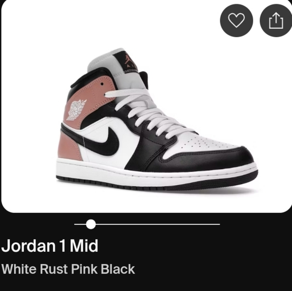 Nike Air Jordan 1 Mid Sneakers Shoes - Picture 2 of 11